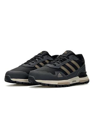Adidas zx 750 grey black mocco