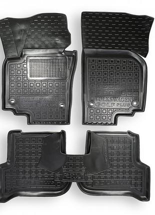 Килимки салона volkswagen golf plus mod "avto-gumm" 12027