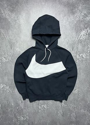 Vintage винтажное худи nike найк big swoosh logo size m размер м
