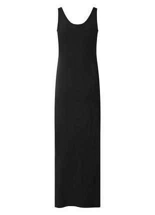 Платье длинное для женщины esmara creora® 507267 l черный
