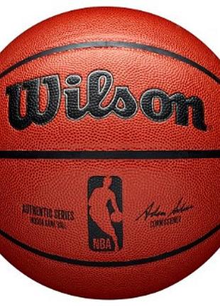 М'яч баскетбольний wilson nba authentic indoor comp