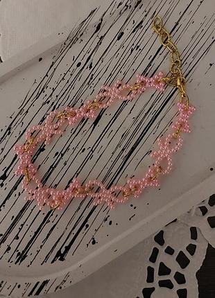 Браслет ручной работы бантики🎀🎀🎀