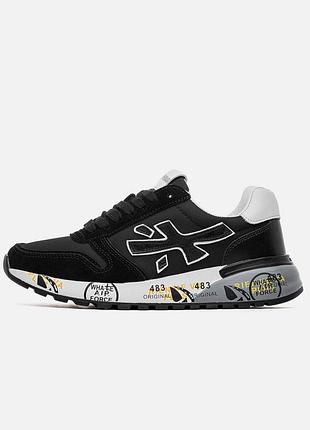 Premiata mick black white