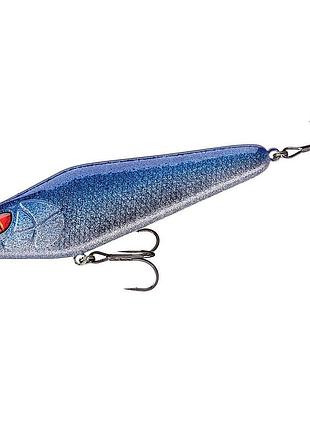 Воблер джеркбейт daiwa prorex lazy jerk 90ss 90mm 18g #ghost metallic blue (211077)