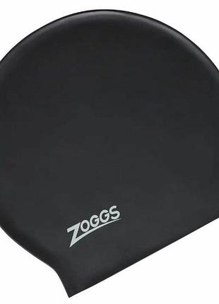 Шапка для плавания zoggs long hair latex cap