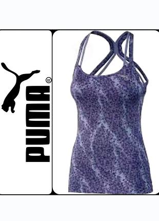 Спортивная майка puma оригинал / топ для фитнеса и бега. drycell. размер м.