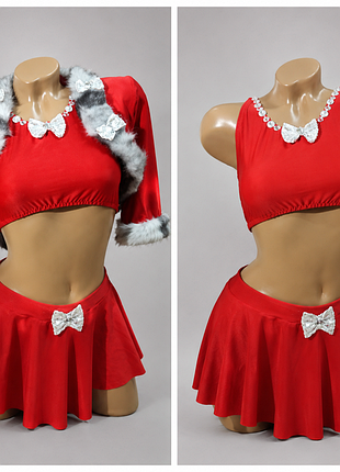 Go-go костюм «santa glam»
