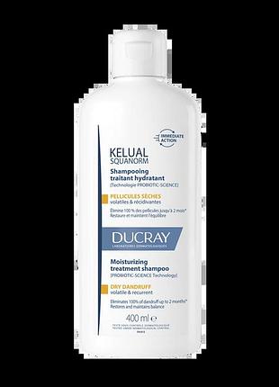 Шампунь ducray проти сухої лупи squanorm shampooing 400 мл