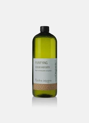 Шампунь нормалізуючий надмірне виділення себуму omeorganic sebum hair bath 1000мл