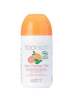Дитячий дезодорант toofruit pf016 м'ята-грейпфрут 50 мл