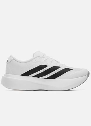 Білі кросівки adidas adizero evo sl white black x адідас 45