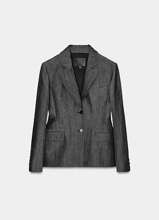 Джинсовый пиджак zara размер м