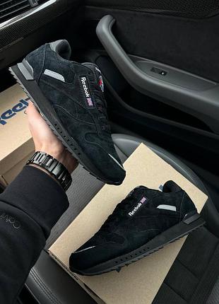 Reebok classic m all black 2