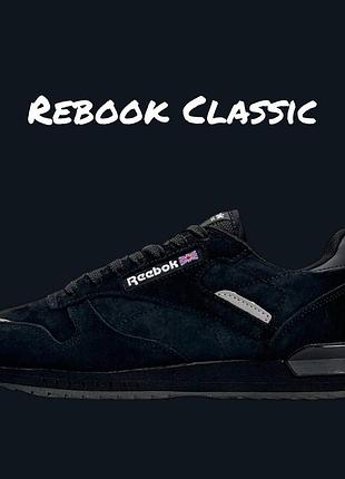 Reebok classic m all black 5
