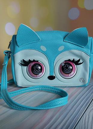 Інтерактивна сумочка purse pets на ім'я блуфоксі від бренду spin master