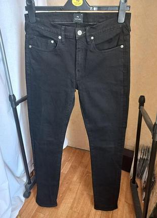 Чорні чоловічі джинси ps paul smith slim fit (розмір 30) — ідеальний стан!