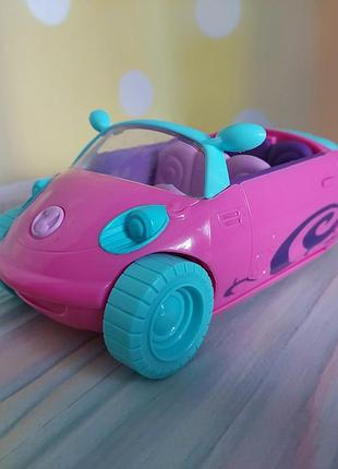 Розовый игрушечный кабриолет spin master zoobles family car