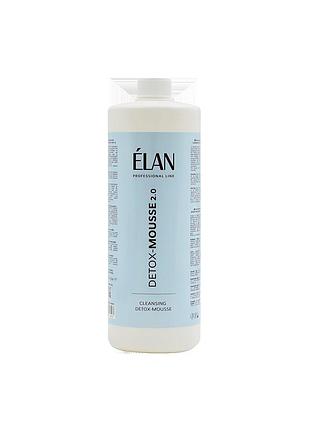 Очищающая пенка élan detox-mousse 2.0 для бровей и ресниц, 1000 мл