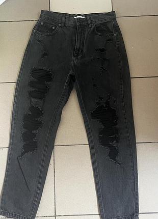 Джинси чорні denim