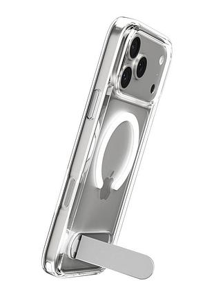 Защитный чехол spigen ultra hybrid s magfit для apple iphone 17 pro max, magsafe, с подставкой