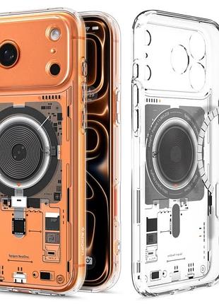 Чехол spigen ultra hybrid magfit zero one для apple iphone 17 pro с поддержкой magsafe