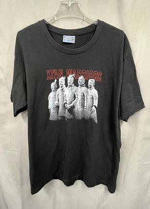 Вінтажна футболка pandak xi'an warriors / теракотова армія (xxxl / oversize)