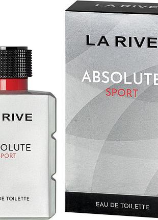 Туалетна вода чоловіча absolute sport la rive 100 мл