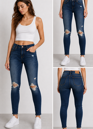 Новые женские джинсы bershka skinny, размер eu 42