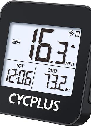 Бездротовий gps велокомп'ютер cycplus g1 водонепроникний, цифровий спідометр та одометр для велосипеда