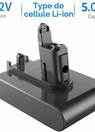 Аккумулятор для пылесосов dyson dc31, dc34, dc35, dc44, dc45 (type b / тип б) (22.2v, 5000mah)