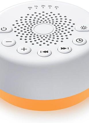 Генератор белого шума для сна easysleep ewn-i2 white noise machine, ночник аккумуляторный для младенцев и взрослых, белый