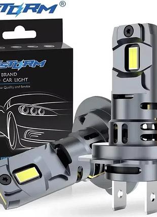 Лампочки led 2шт xstorm цоколь h7 60 w 20000 lm 6500 k 12-24v светодиодные