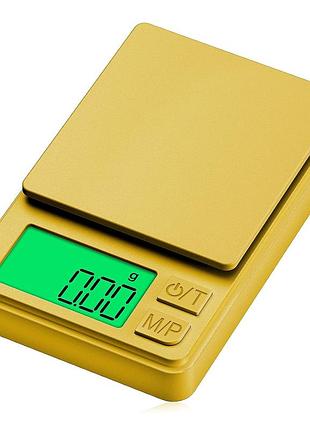 Весы для эспрессо precision mini 0,01 желтые