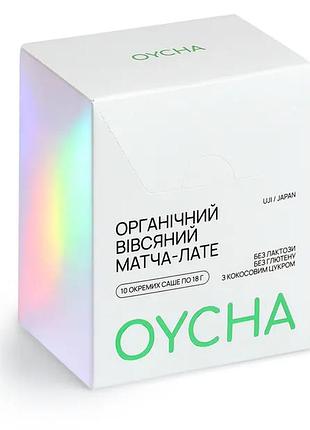Вівсяний матча-лате oycha nanzan у саше 10×18 г
