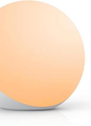 Розумний настільний led нічник-світильник hifree t21 touch control rgb lamp, акумуляторна приліжкова лампа з голосовим контролем