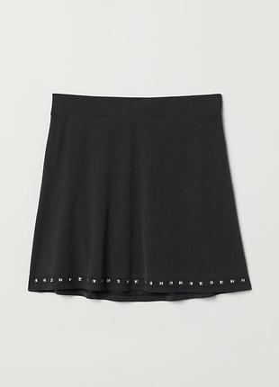 Коротка трикотажна спідниця від h&m