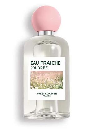 Туалетна вода пудрова оʼфреш yves rocher