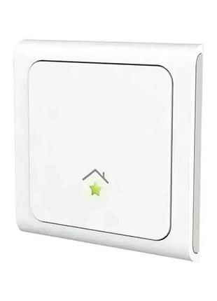 Розумний бездротовий вимикач innogy smarthome wandsender wsc2, настінний пульт керування розумним будинком 868.3 mhz, білий