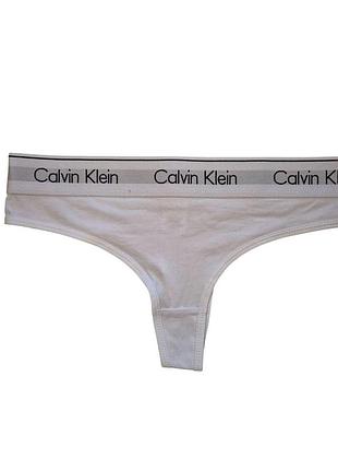 Трусики, бікіні ск, calvin klein розмір s колір білий