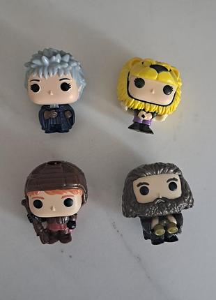 Іграшка фігурка кіндер джой фанко поп гаррі поттер funko pop kinder joy harry potter луна рон геґрід мадам гуч чжоу чанг