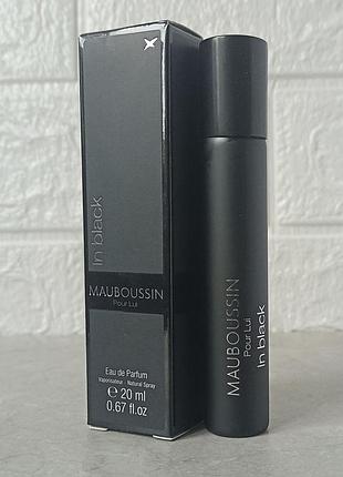 Mauboussin pour lui in black мініатюра для чоловіків (оригінал)