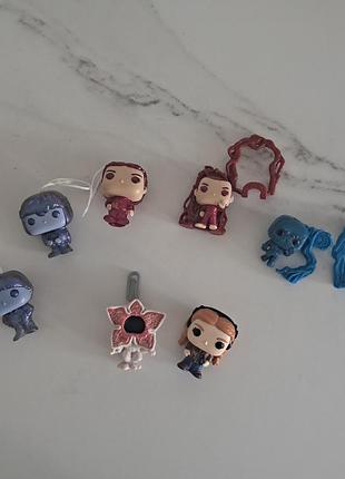 Іграшка кіндер фігурка фанко поп дивні дива kinder joy stranger things funko pop дастін гендерсон еріка сінклер робін баклі джим гопер стів гаррінґтон