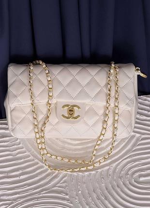 Сумка chanel classic s26 zipper женская сумочка шаннель сумка клатч