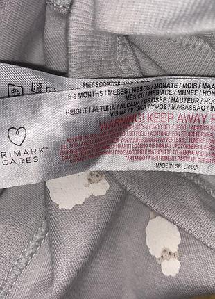 Боди 🐑primark 6-9 мес 3
