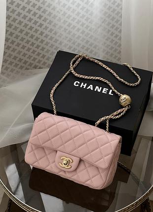 Сумка женская classic 1.55 small single flap розовый е