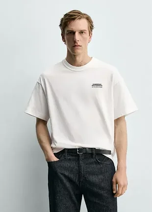Футболка мужчины zara l