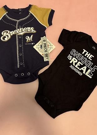 Дитяче боді milwaukee brewers.