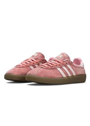 Adidas originals bermuda pink white
