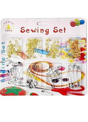 Булавки набор, золото серебро, различные размеры, 15-18, имп тм leader