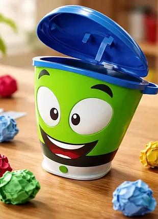 Настольная игра шаленое ведро loony bin, сжатое ведро для мусора, подвижный мусорный бак, от 4 лет